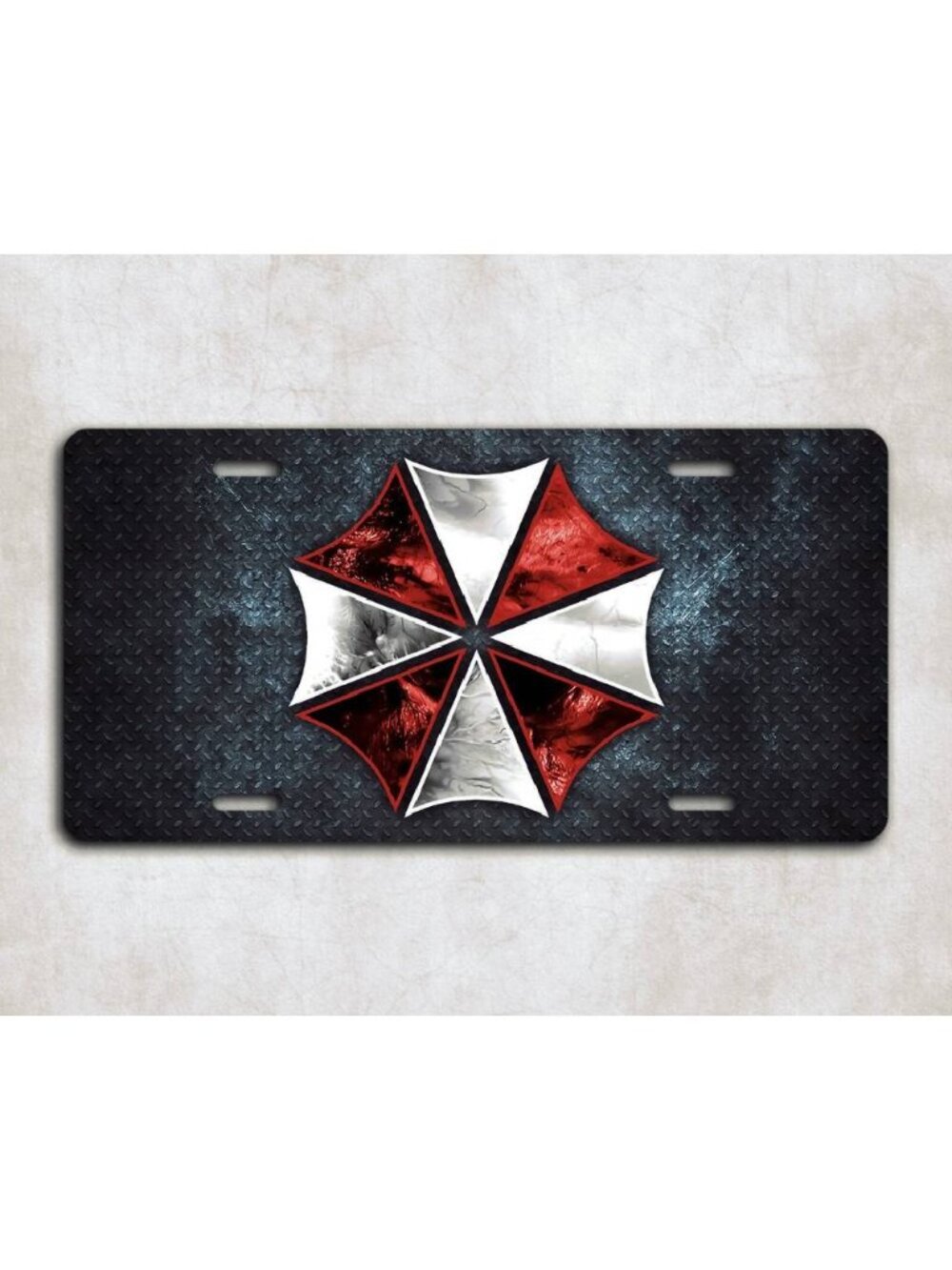 Umbrella Corp License Plate 6x12 Horror Movie Car Gift